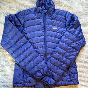 Purple Patagonia Puffer Jacket